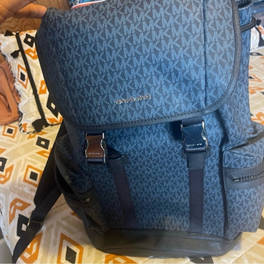 Michael Kors Blue Backpack for Men